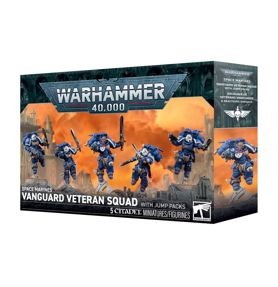 Vanguard Veterans with optional weapons and interchangeable parts
