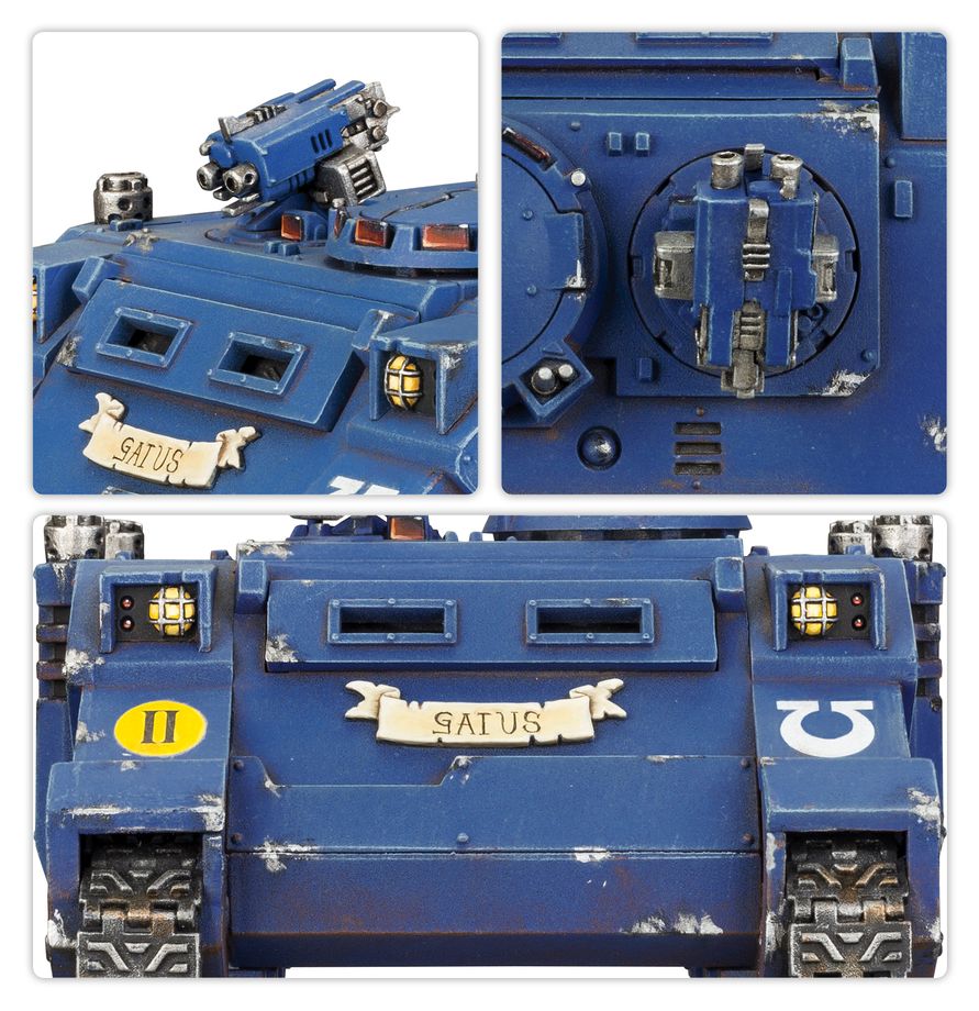 Space Marines Rhino - plastový model vozidla