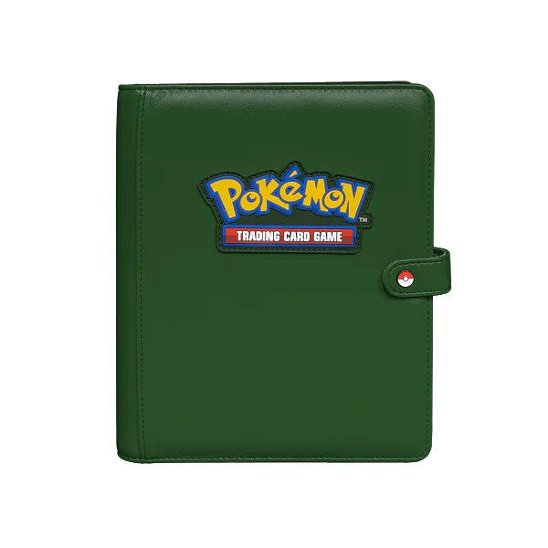 Premium green card binder Pokémon UP: Premium Green Snap Binder