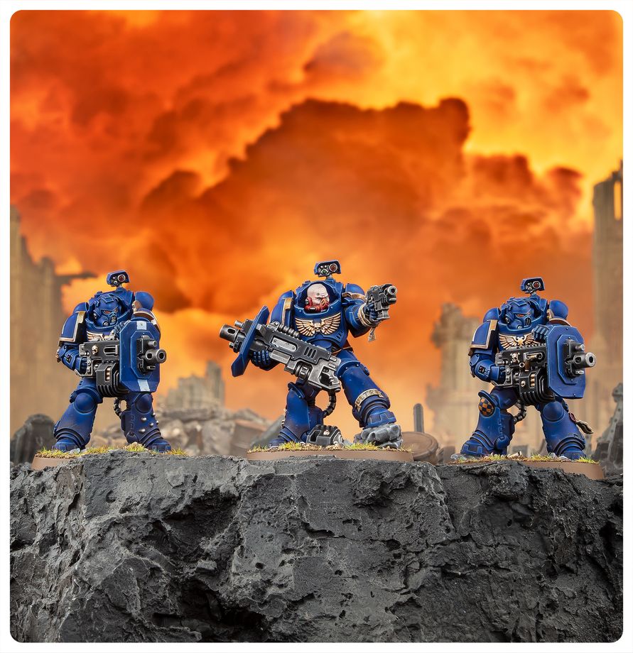 Eradicator Squad with Heavy Bolters pre Space Marines