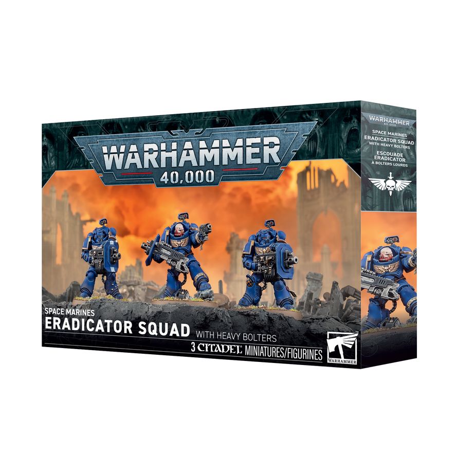 Eradicators v Gravis variante Mk X power armour