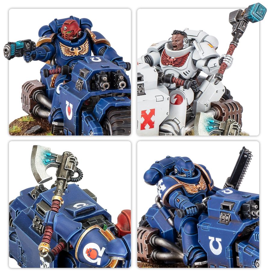 Outrider Squad pre armády Space Marines vo Warhammer 40,000