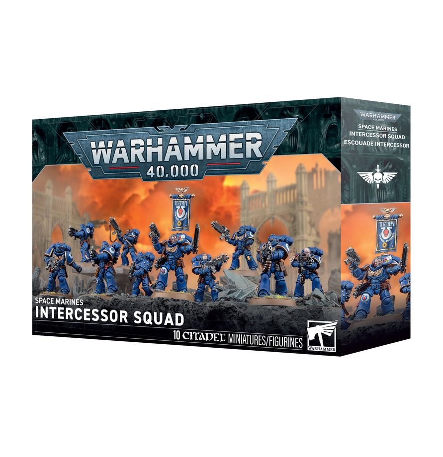 Plastové miniatúry Space Marines Intercessors