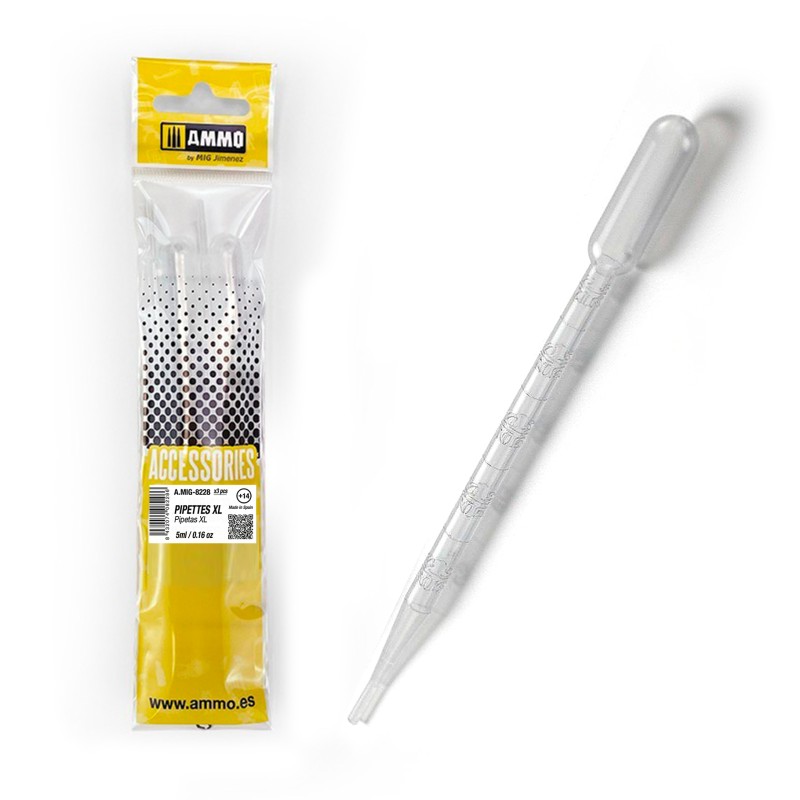 Pipettes XL (5ml/0,16 oz) - 3 Pcs