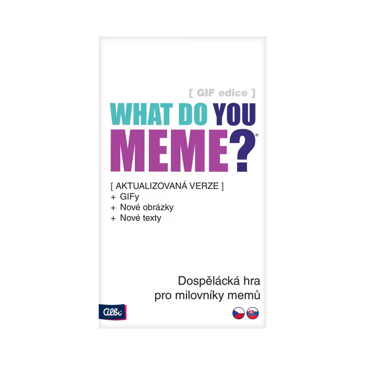 Caption cards and meme cards from the game What Do You Meme GIF edition
