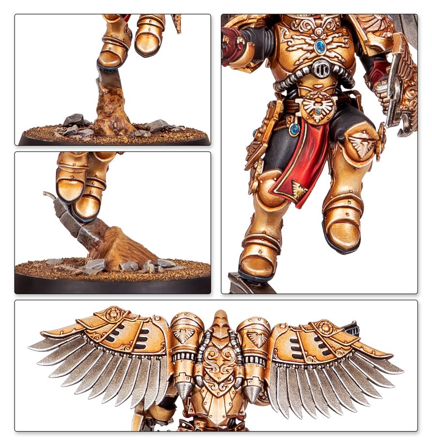 Vzdušné pózy miniatur Venatari na 40mm podstavcích