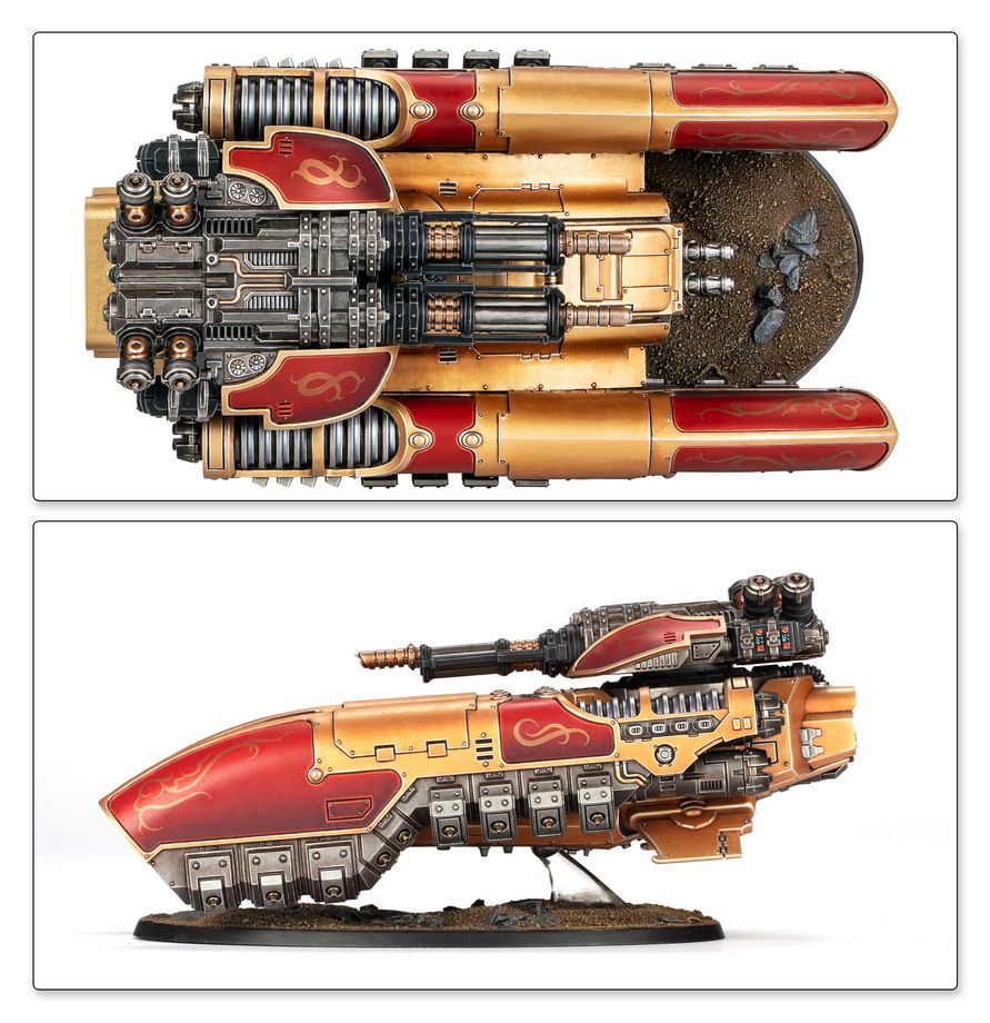 Obtikový arch transferový arch Legio Custodes Vehicle