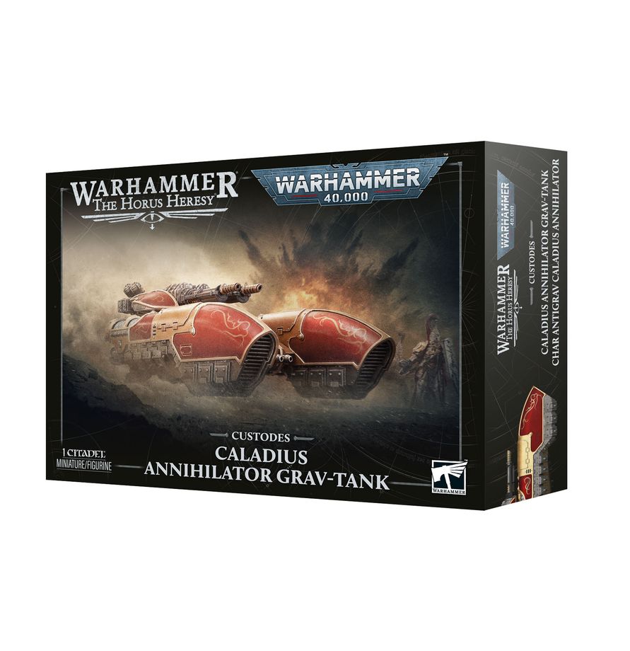 Caladius Annihilator s podstavcem a letovou tyčkou