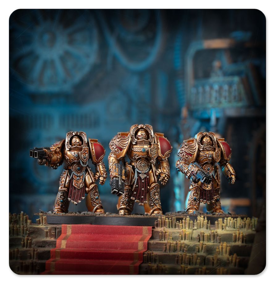 Modely Aquilon Terminators v jednotce
