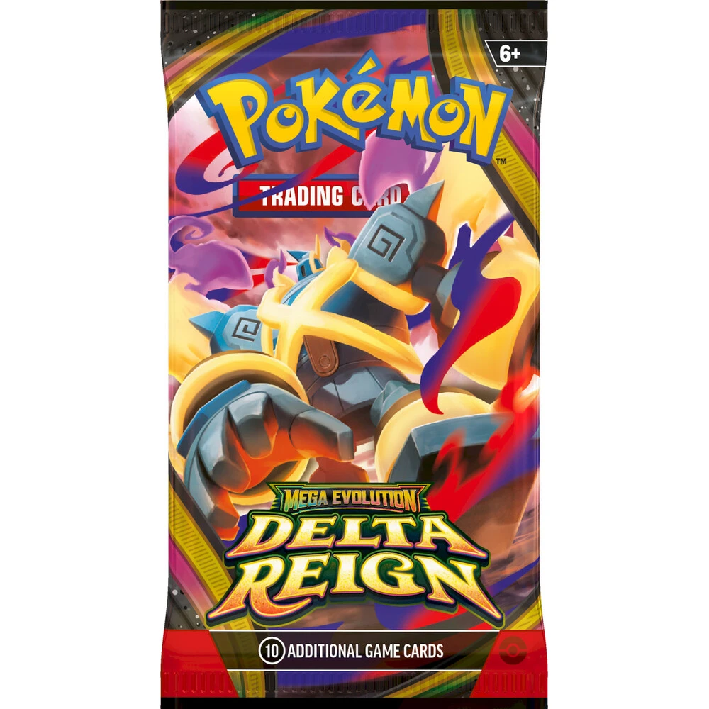 View of unboxed cards from the Pokémon TCG Booster Box