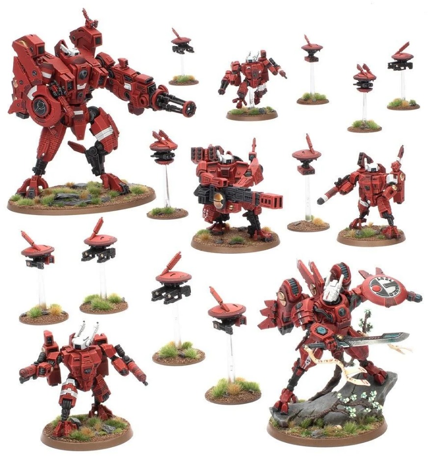 T'au Empire Farsight Cadre Battleforce 2025